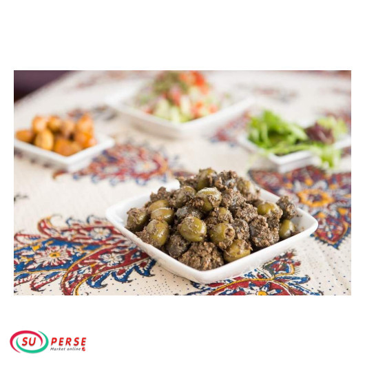 زیتون سیر مغز دار حامد - 760 گرم