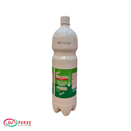 دوغ گازدار نعنایی کامبیز - 1.5 لیتر