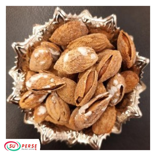 بادام با پوست و نمکی تکچین - 270 گرم