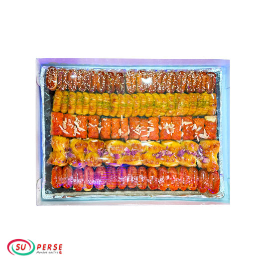 شیرینی مخلوط زبان و پاپیونی - 1کیلو 50 گرم