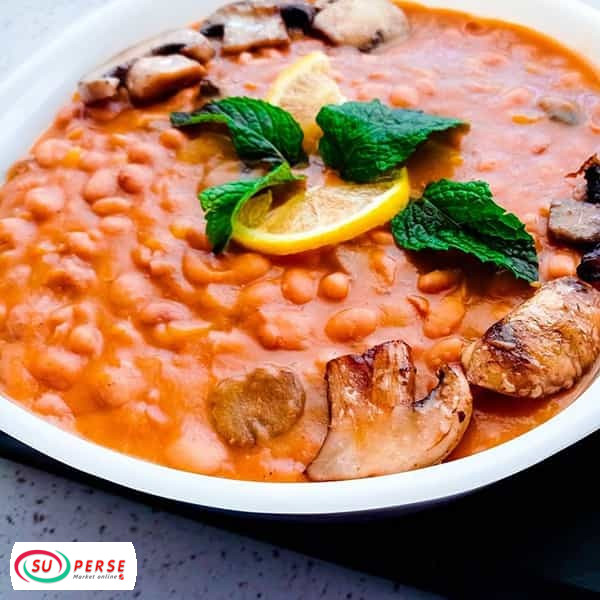 کنسرو لوبیا و قارچ مهیار - 420 گرم