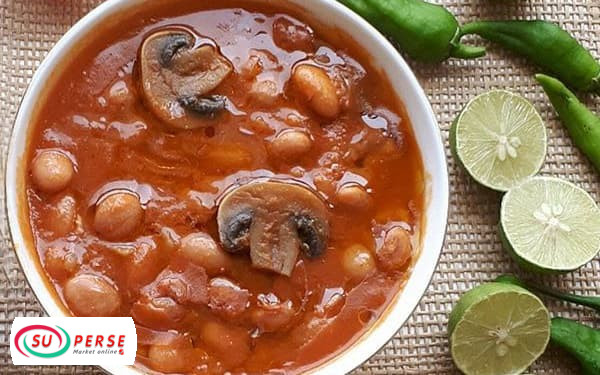 کنسرو لوبیا و قارچ مهیار - 420 گرم