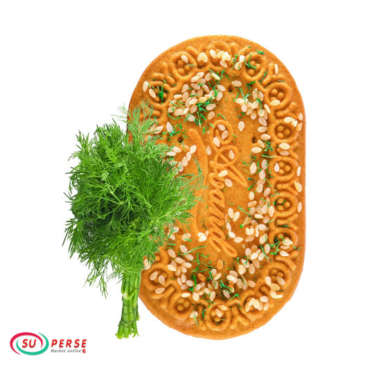بیسکوییت با تزیین کنجد و طعم هل آوند - 900 گرم خرید بیسکوییت کنجدی از اروپا و فرانسه
