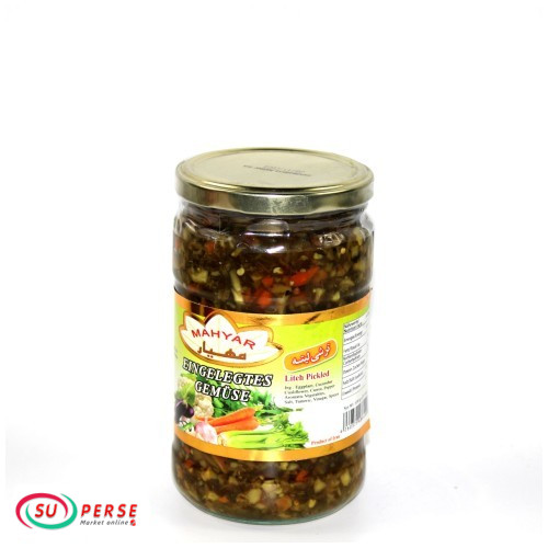 ترشی لیته مهیار - 650 گرم