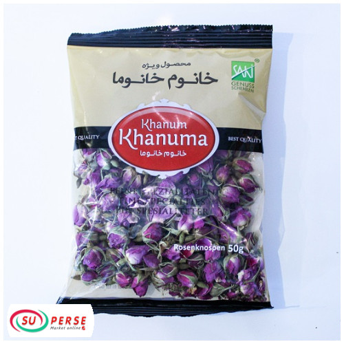 غنچه گل رز خانم خانما - 50 گرم