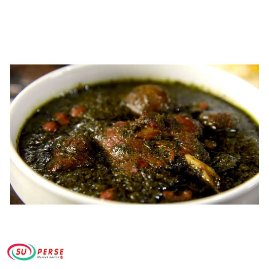 کنسرو قورمه سبزی (باگوشت) سالار - 800 گرم