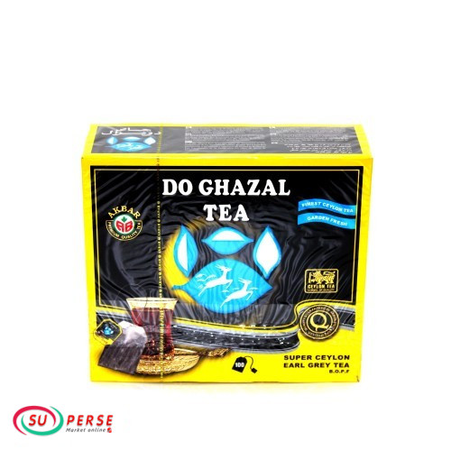 Thé Earl Grey Do Ghazal en sachets - 100 pièces