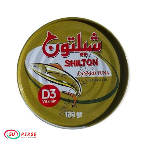 کنسرو تون ماهی شیلتون در روغن زیتون - 180 گرم
