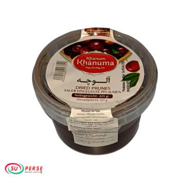 Säuerlich eingelegte Pflaumen von Khanum Khanuma - 225 g
