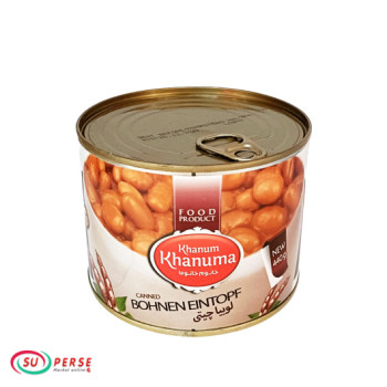کنسرو لوبیا چیتی خانم خانما - 440 گرم